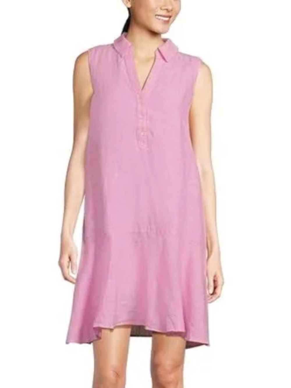 Lilly Pulitzer Sleeveless Pink V-Neck Dress / Swim Cover